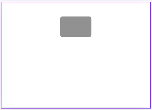 Canvaで図形を水平方向中央揃えした画面