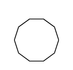 Canvaで図形の塗りつぶしをカラーなしに設定した画面